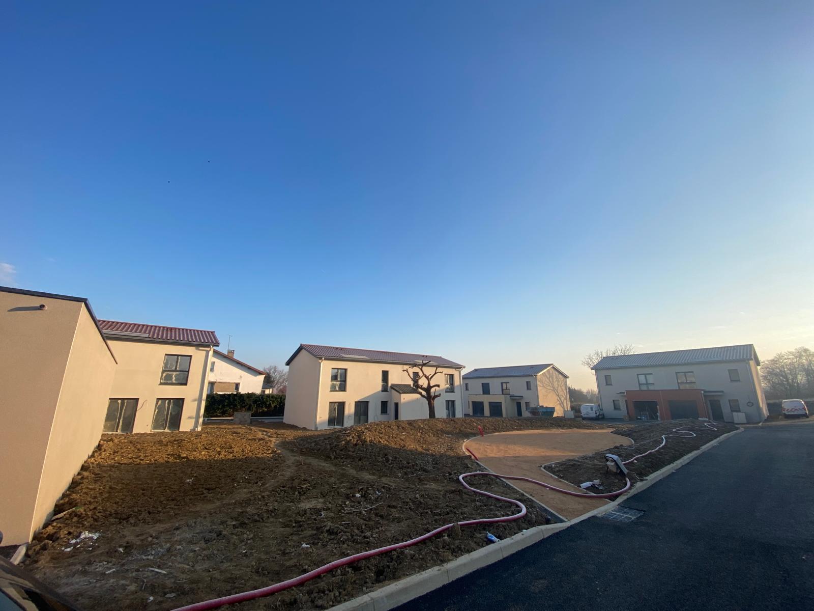 Lotissement maisons neuves